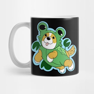 Cute Froggy Corgi Mug